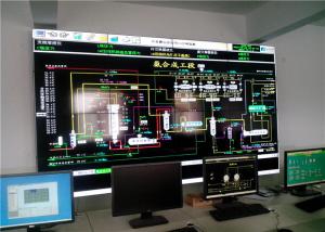 China 5.3mm Slim Bezel Monitor LCD Broadcast Video Wall 4x4 1920 X 1080 Resolution RS232 Cable wholesale