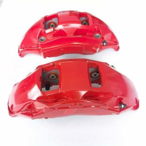China Aluminum 10 Pots Brake Caliper For 420*40mm Drilled Disc Rotor wholesale