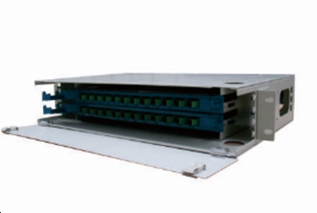 12 - 96 Cores Optical Distribution Frame Standard Size Unit Box With Door