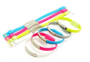 China USB 2.0 wristband data charging line,micro usb cable,usb charging cable wholesale