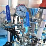 High Speed Shear Homogenier Mixing Machine Lab Vacuum Emulsifier Small Lotion