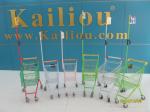 Low Carbon Steel Wire Rolling Container Retail Store Equipment Stackable