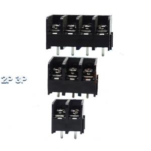China 6.35mm / 0.25&quot; Barrier Screw Terminal Blocks Jointable Straight Pin wholesale