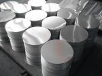 Chemical / Food Silver AA3003 Aluminum Disc , Aluminum Wafer CC DC Material