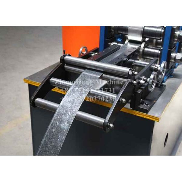 Adjustable Steel Frame Roll Forming Machine 22 Stations With 45 Degree Cutter