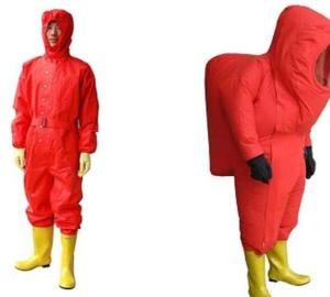 China Super quality yellow chemical protective suit wholesale