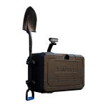 Off Road Aluminium Jeep Tailgate Outside Storage Box For Tank 300 BJ40 with Back