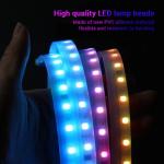 Flexible 12V Led Car Hood Lights Strip Auto Engine Cover Atmosphere Daytime