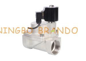 China 1'' 2'' IP68 220VAC Waterproof Stainless Steel Solenoid Valve For Air Blast Water Fountain wholesale