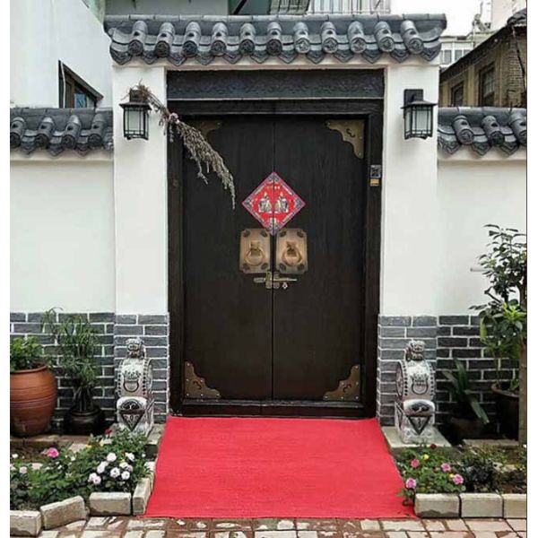 Waterproof Double Door Villa Gate Handle Stylish Pull Handle And Brass Glass Door Handle For Chinese Style Sliding Doors