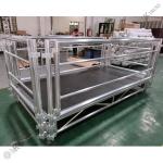 Portable Outdoor Concert Stages with Adjustable Height and 750kg/m2 Load