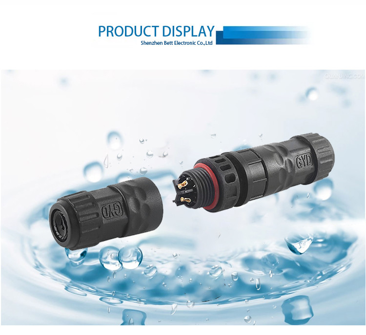 GYD-BETT K19 Multicore Circular Aviation Metal Hose Plug Socket Waterproof Solder Wire Cable Connector