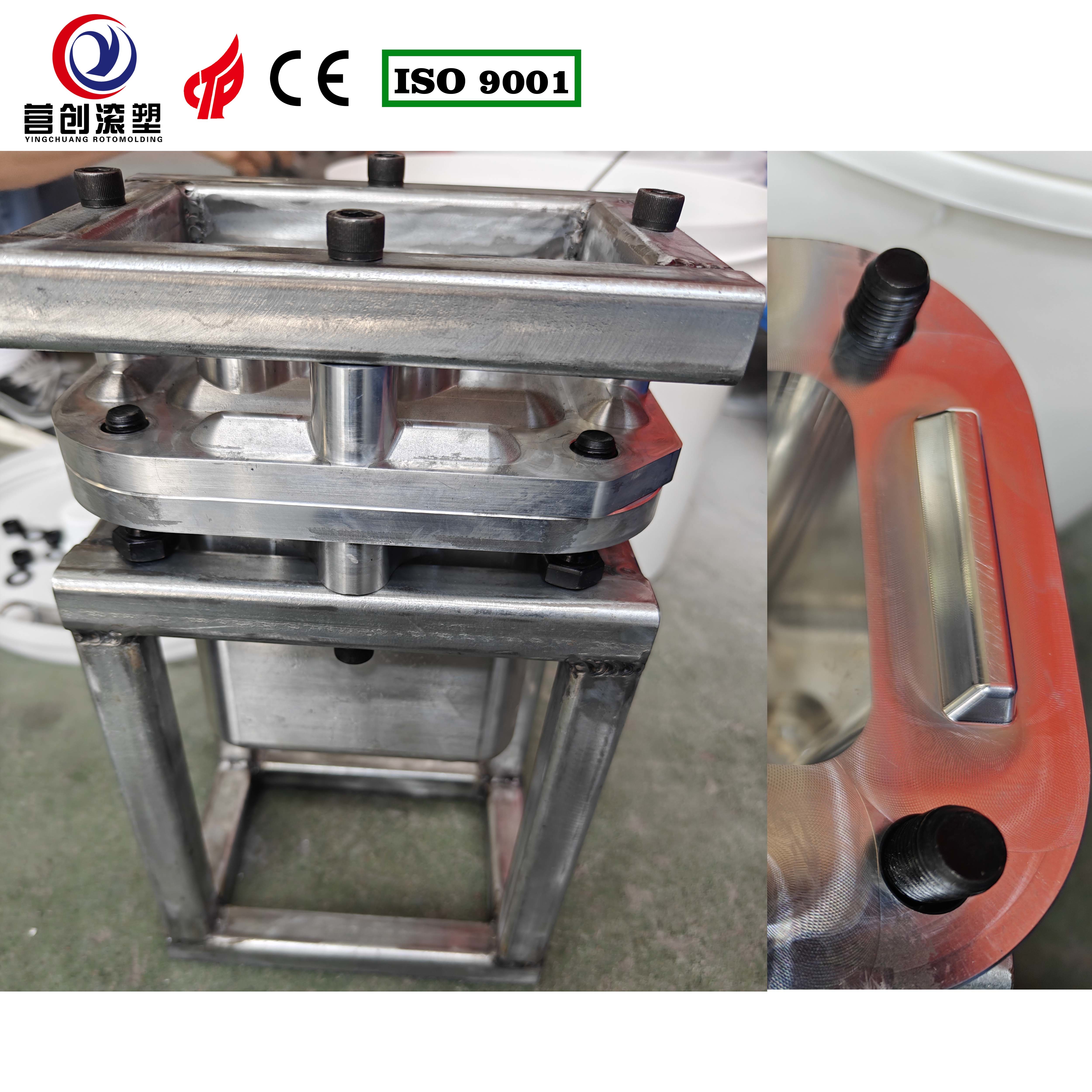 Rotational Mold Customized Rotomolding Mould With Semi-fixed Mold Installation And ISO9001 System
