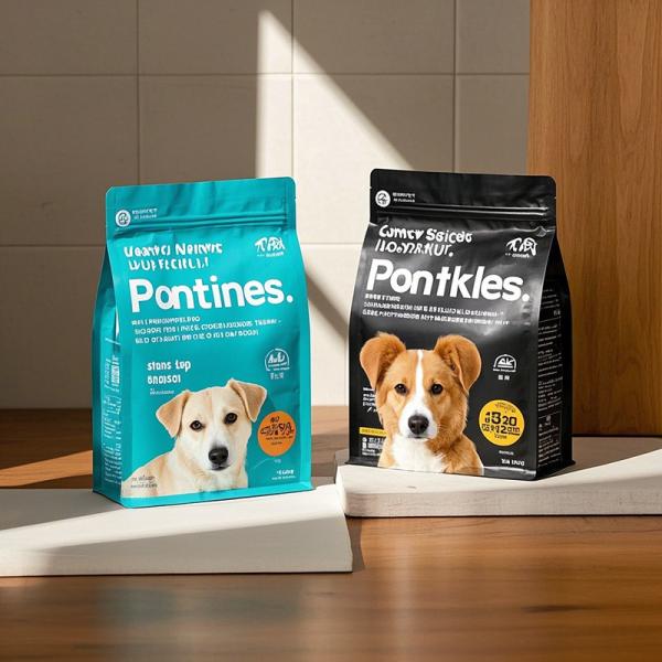 Wholesale Eco-Friendly Pet Food Packaging Bags Matte Finish High Barrier For
