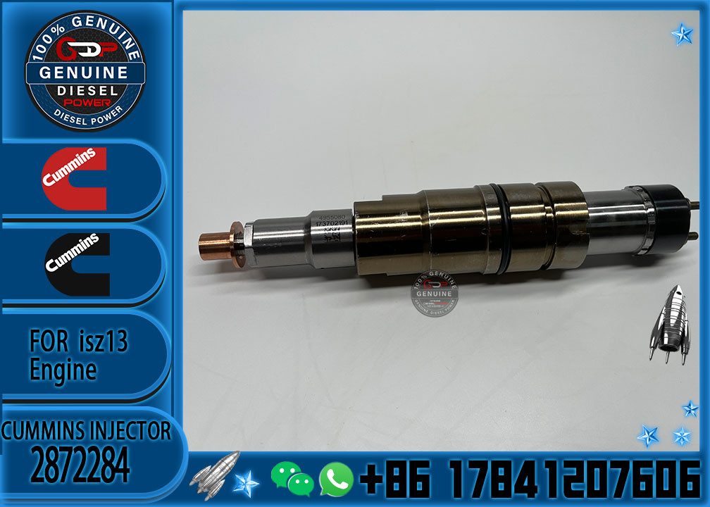 Engine Assembly Parts Cummins ISZ13 QSZ13 Fuel injector 2872284