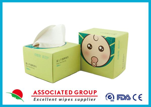 Premium 100% Cotton Baby Wipes Unscented Cotton Tissues For Sensitive Skin Use