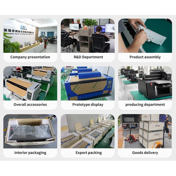 KECAI High Speed Dual XP600 Head A3 30CM DTF Printer Desktop Automatic White Ink Circulation Printing Machine for Garment