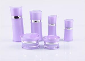 China Square Thick Wall Empty Cosmetic Cream Jars ABS With Round Cap 1oz - 100ml wholesale