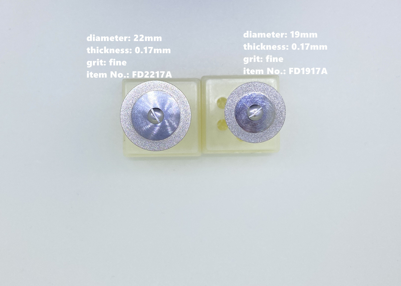0.17mm Flexible Diamond Discs electroplating Grinding Wheel Zirconia