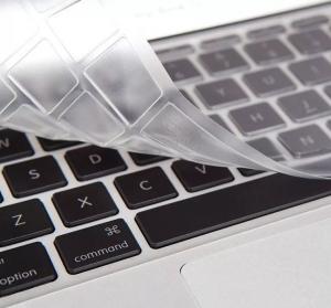 China Washable 0.3mm Silicone Laptop Keyboard Protective Film on sale