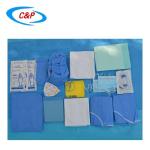 CE ISO13485 Certified SMS Sterile Newborn Delivery Kits For Hospital
