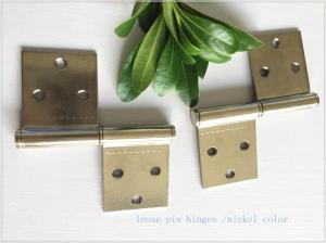 China Removable Lift Off Cabinet Hinges Folding Middle East Type Two Pieces Small Nickel Plated wholesale