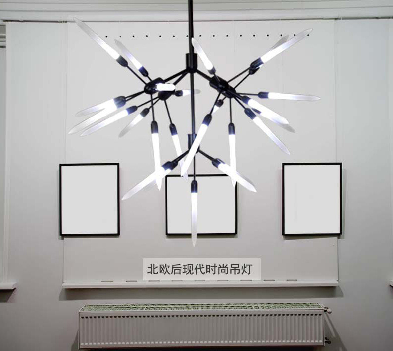 LED Design sputnik Chandelier Living Room Bedroom Dining Room Decor Spur Chandelier(WH-MI-337)