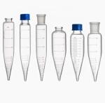 Cenlee 100ml 200ml glass measuring cylinder tube for lab use Conical Oil