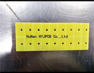 China FR4 Single Sided PCB 94V-0 PCB KB SY 1oz Copper Thickness Green Solder Mask wholesale