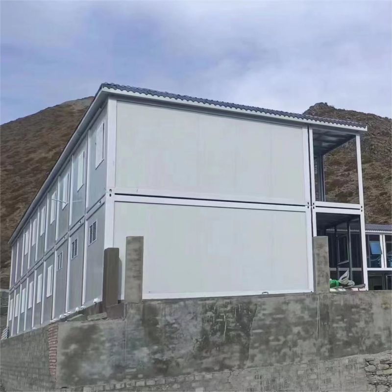 Direct Light Steel Villa Prefab House with Modern Design and Online Technical Support