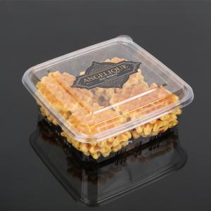 China High quality hot disposable plastic transparent PET packaging cake,Disposable Fruit Tray wholesale