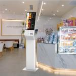 Self Service Ordering Kiosk Machine Customer Service Health Information Touch