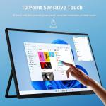 PS4 PS5 Xbox LCD Portable Monitor Touchscreen 100Hz 18.5" 4K