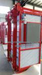 500kg Load Small Size Cage Shaft Elevator installed inside the Well Shaft