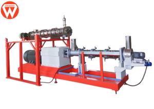 China SS Double Screw Fish Feed Pet Food Extruder Machine wholesale