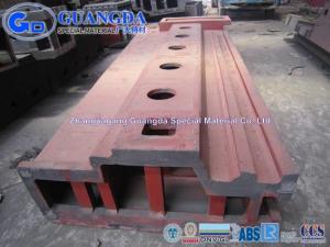 China Large Rolling Mill Housing Casting Part Bed Casting Heavy Or Large Castings QT500-7, QT600 wholesale