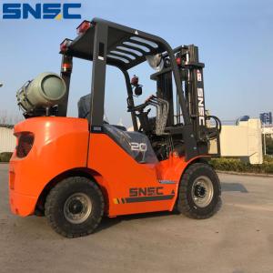 China FL20 Propane Forklift 2 Ton Lp Gas Gasoline Forklift for Natural Gas Load Center 500mm wholesale