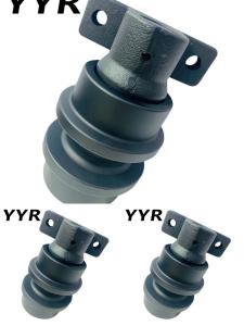 China HD700 Excavator Carrier Roller Track Bottom Roller 50Mn/40MnB Material wholesale