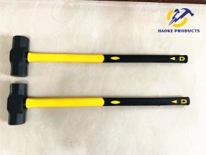 China No Deformation And Safty American Type C1045 Forged Carbon Steel Sledge Hammers With Plastic Coated Handle wholesale