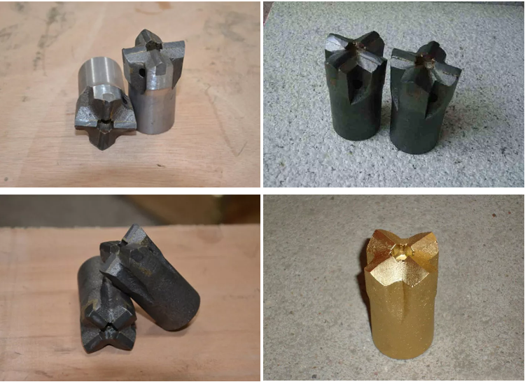 Taper Cross Drill Bit Jack Hammer Concrete Drill Bit 30mm-42mm