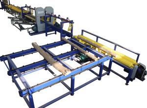 China Twin heads Vertical Band Resaw Industrial Sawmill Equipment Log Sawing Machine wholesale