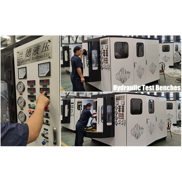 Ship Hydraulic Test Machine Customization 500 L/Min Flow Rate HIGHLAND Testing Equipment