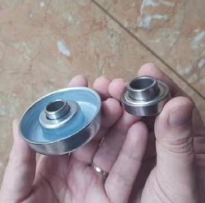 China Flange Mounted Stamped Bearing Ball Iron Bearing 6003zz Zinc Coated wholesale