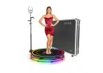 Party 360 Photo Booth Machine 31.5" 80cm Rotating Photo Booth 2 3 People