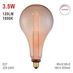 S165 Bulb, Decorative Lamp, E27 LED Bulb, Fashionable Glass Bulb, Energy Saving