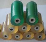 Transparent Yellow Packing Stretch Wrap Cling Film 60mm 130mic Thickness