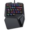 Buy cheap One Handed Razer Grade Quiet Xbox Gaming Keyboard RGB Luminescence from wholesalers
