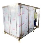 304 Stainless Steel Meat Vegetable Iqf Freezing Machine Pushcart type quick