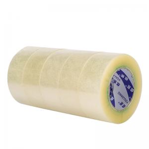 China Self Adhesive BOPP Packing Tape Jumbo Roll For Carton Sealing on sale