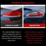 Car Fitment BMW Z4 09-16 E89 Gets A Dynamic Red Flow Led Brake Light Bar Turn